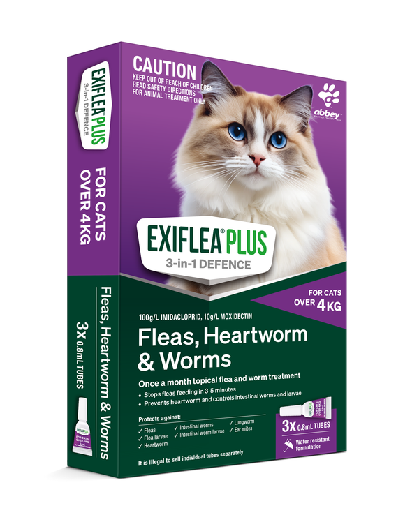 ExiFlea Plus For Cats Over 4 kg