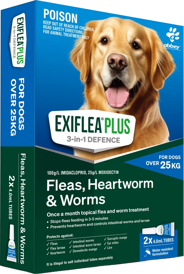 ExiFlea Plus for dogs over 25 kg